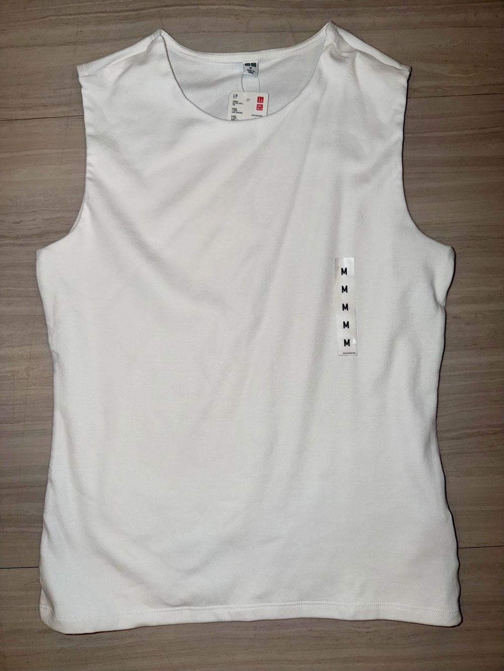 UNIQLO Cotton Shell Top 00 White